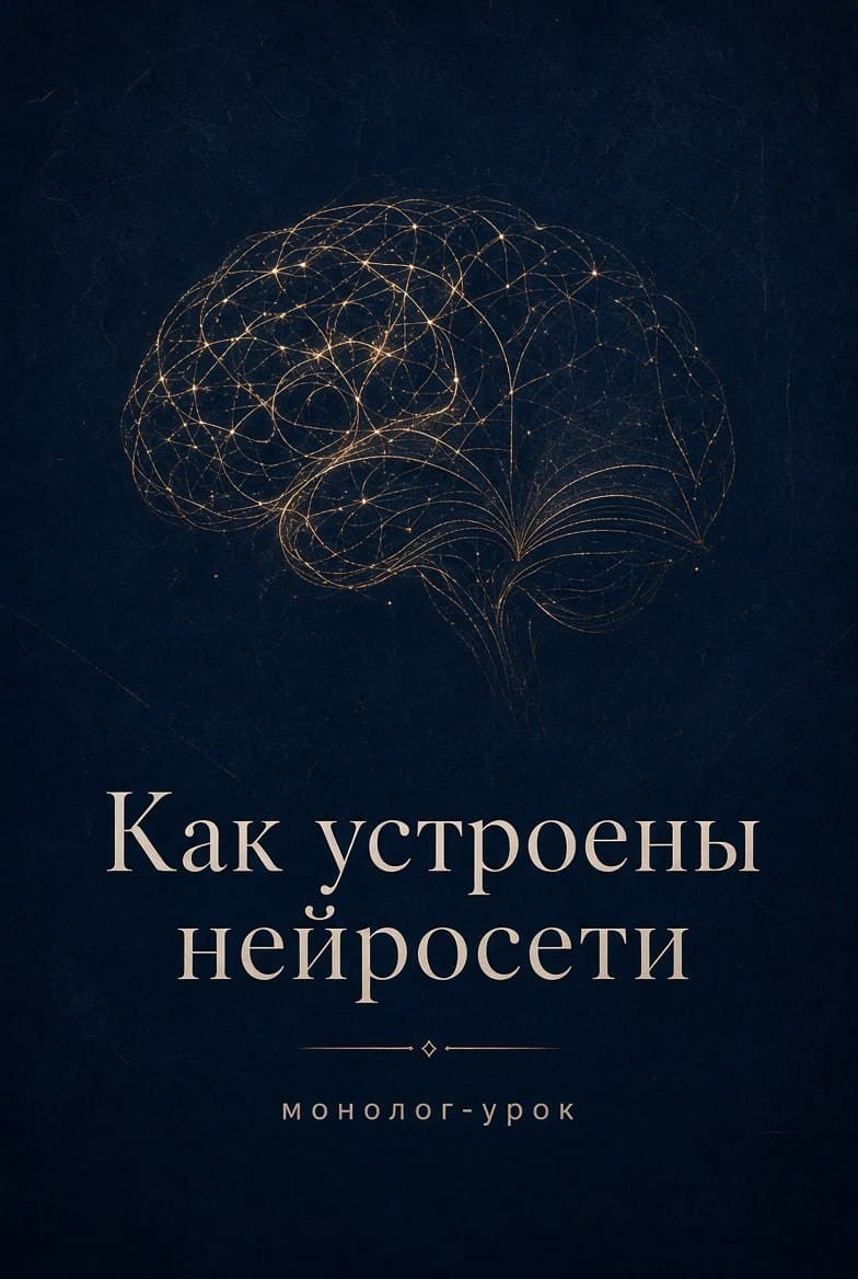 Как устроены нейросети.